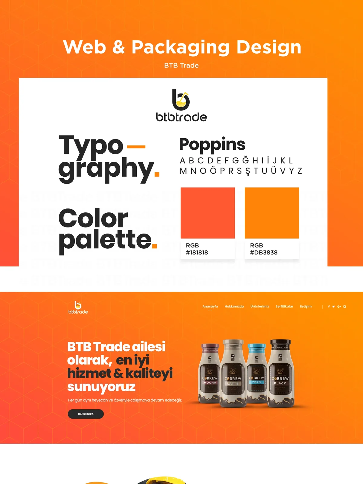 BTB Trade tasarımı
