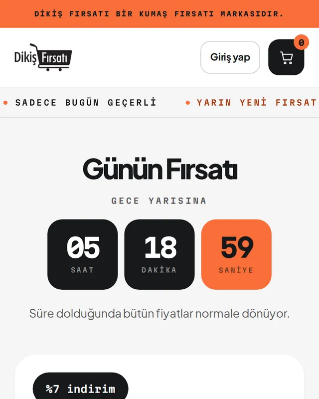 Dikiş Fırsatı