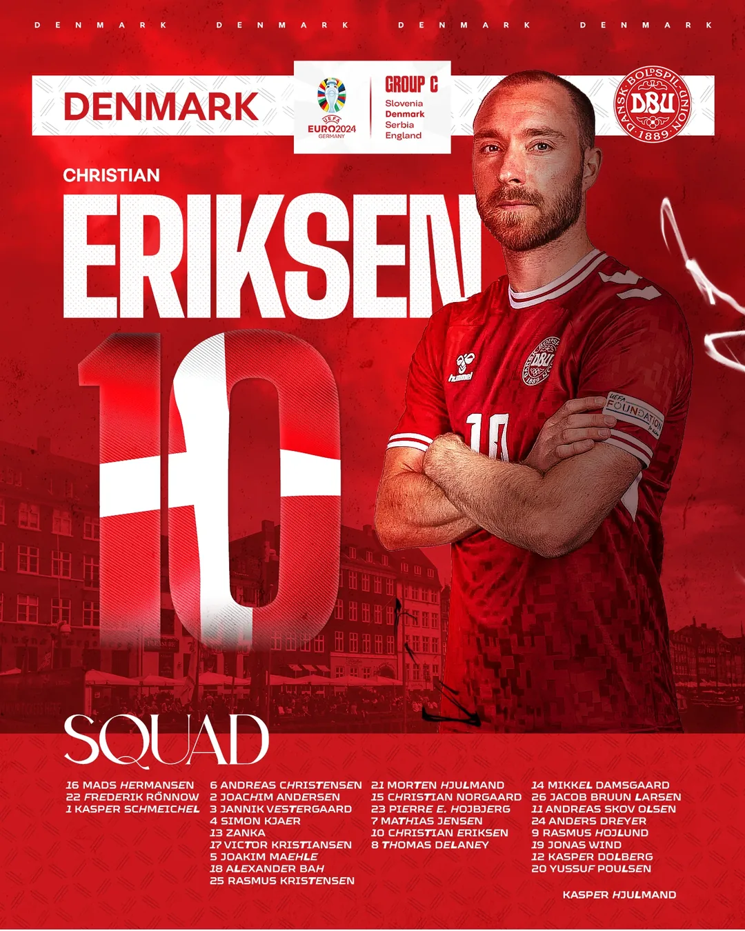 Euro 2024 C Grubu posteri